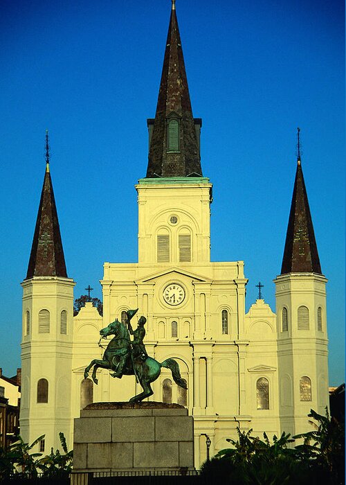 Art Greeting Card featuring the photograph St Louis Cathedral, Built In 1794, At by Lonely Planet