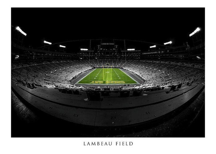 Green Bay Packers Greeting Card featuring the photograph Green Bay Packers #73 by Robert Hayton