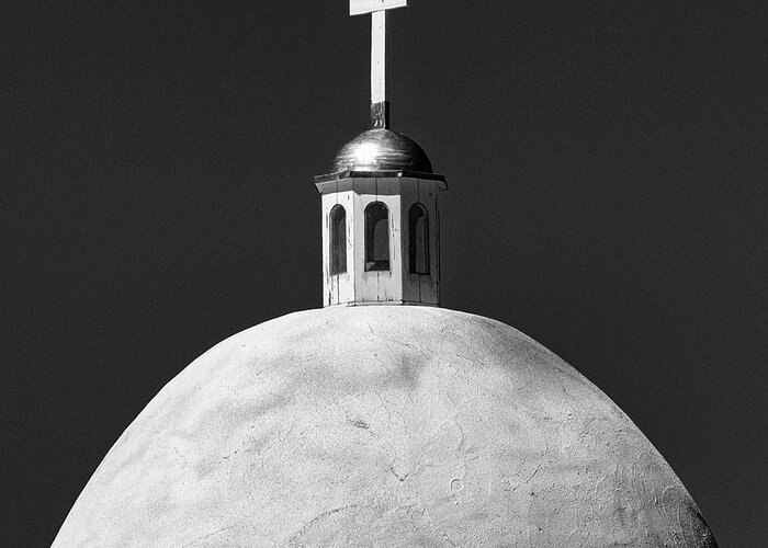 San Luis Valley Greeting Card featuring the photograph Stations Of The Cross Dome by C. Fredrickson Photography