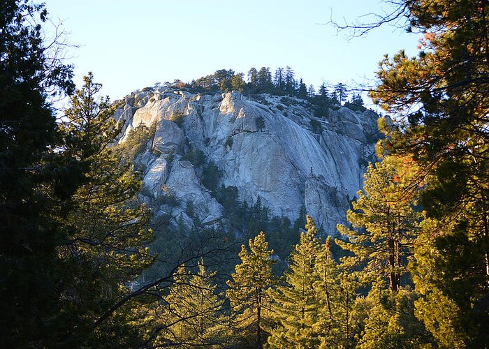 Suicide Rock Greeting Card featuring the photograph Suicide Rock - Idyllwild by Glenn McCarthy Art and Photography