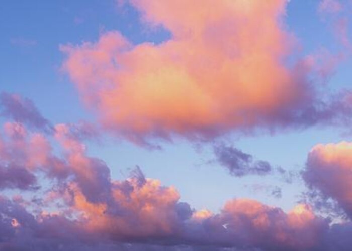 Tranquility Greeting Card featuring the photograph These Are Fractocumulus Clouds by Visionsofamerica/joe Sohm