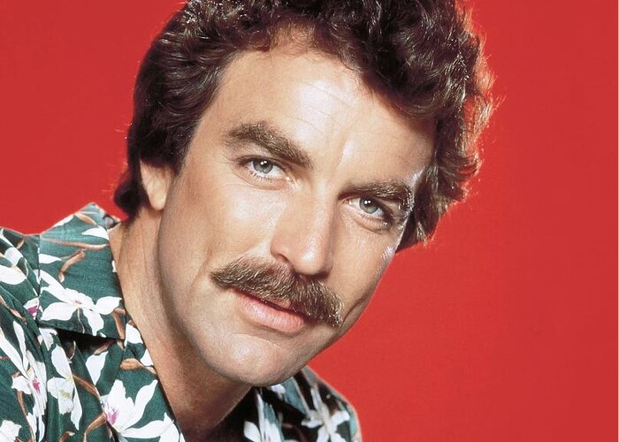 TOM SELLECK in MAGNUM, P. I. -1980-. Photograph by Album