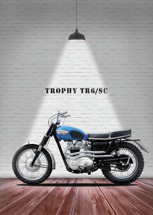 Triumph Trophy Greeting Card featuring the photograph Triumph Trophy TR6 by Mark Rogan
