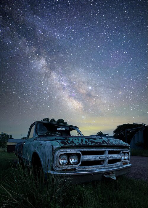 South Dakota Greeting Card featuring the photograph Truck Yeah by Aaron J Groen