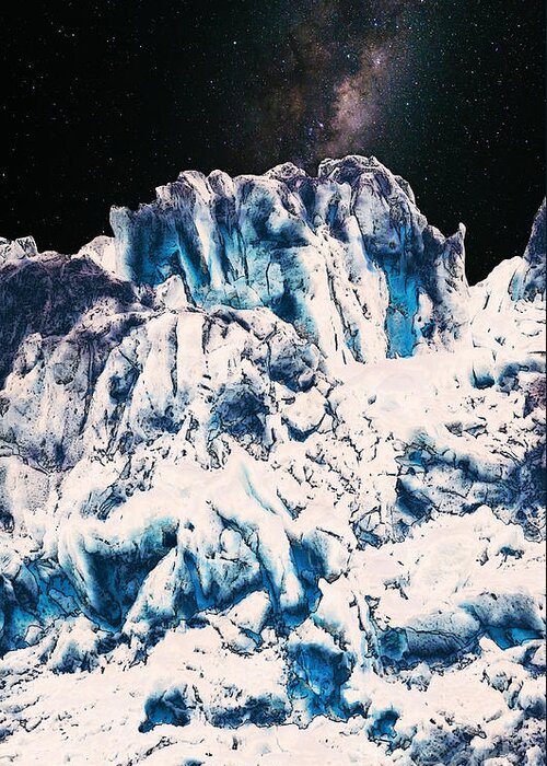 Cosmos Greeting Card featuring the digital art Universe In Winter by Phil Perkins