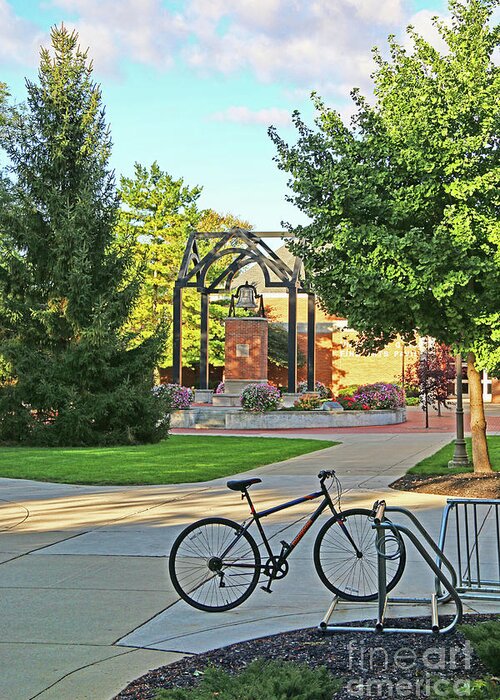 Findlay Greeting Card featuring the photograph University of Findlay 4425 by Jack Schultz