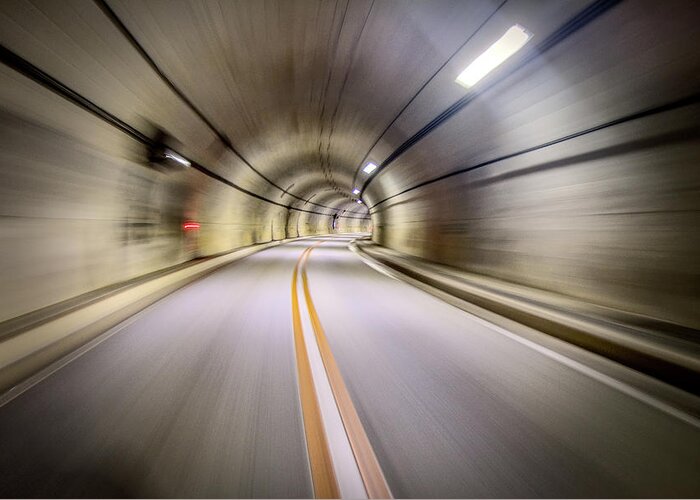 Greeting Card featuring the photograph Warp Speed by Eric Hafner
