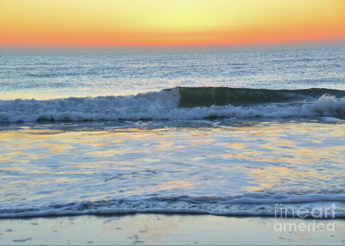 America Greeting Card featuring the photograph Wave Of Gratitude Nature Art 2 by Robyn King