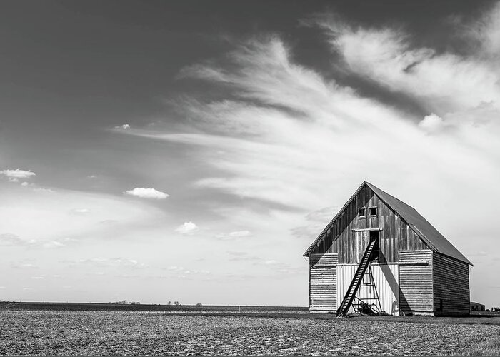 Barn Greeting Card featuring the photograph Weathered by Ray Silva