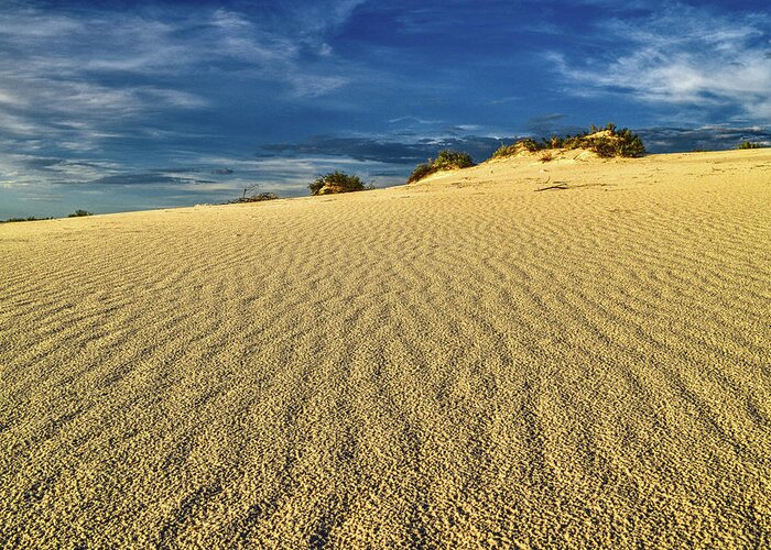 White Sands Greeting Card featuring the photograph White Sands Sand Dunes, New Mexico by Chance Kafka