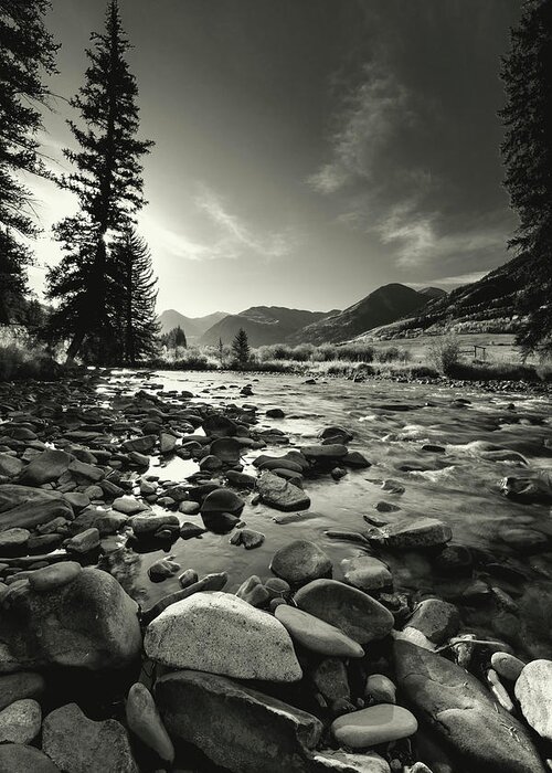 Colorado Greeting Card featuring the photograph Crystal River #2 by Joseph Hawk