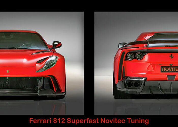 NOVITEC Carbon Front Spoiler for Ferrari 296 GTB - Bulletproof Automotive