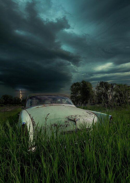 Devil Horns Greeting Card featuring the photograph Horns #1 by Aaron J Groen