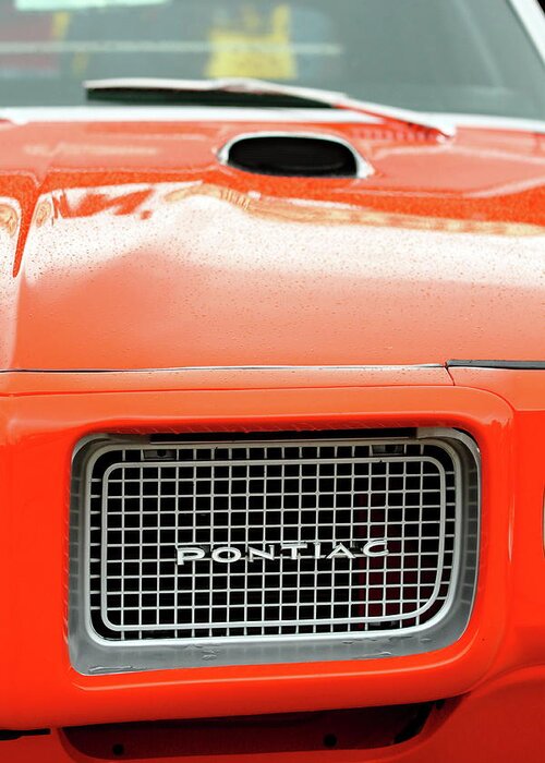 Pontiac Gto Greeting Card featuring the photograph Ooooo Orange by Lens Art Photography By Larry Trager