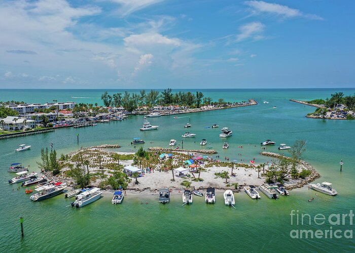  Greeting Card featuring the photograph Snake Island - Venice, Florida #1 by Nick Kearns