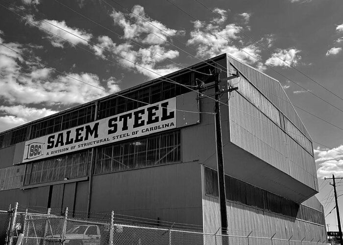 Salem Greeting Card featuring the photograph Steel Still at Work #1 by Lee Darnell