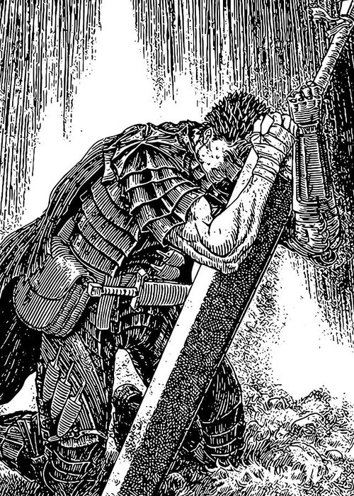 I want to share my preferences, the dragon slayer is made of wood, and the  sword from the golden age is made like a real sword : r/Berserk