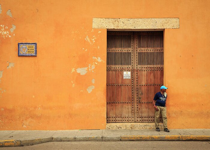 Cartagena Greeting Card featuring the photograph Cartagena Bolivar Colombia #14 by Tristan Quevilly