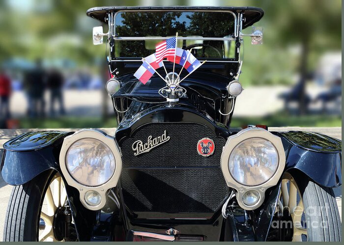 Classic Cars Greeting Card featuring the photograph 1915 Packard 135 Twin Six #7690 by Earl Johnson
