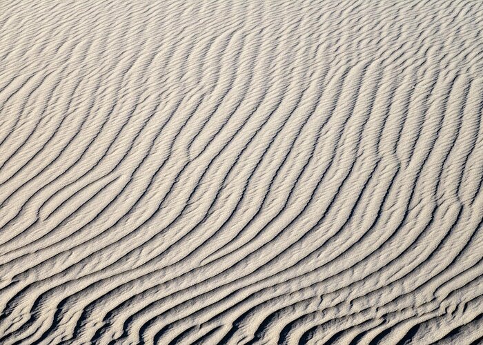 Sand Greeting Card featuring the photograph Background of sand dunes by Mikhail Kokhanchikov