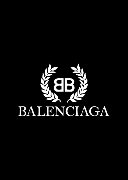 Balenciaga new logo Greeting Card by Mara Hermann