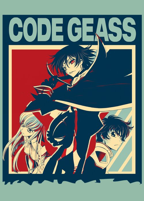 Code Geass Lelouch Lamperouge Anime Poster Poster Decorative
