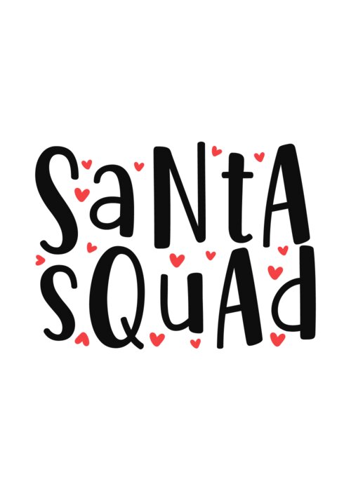 Boxing Day Greeting Card featuring the digital art Santa Squad #2 by Jacob Zelazny
