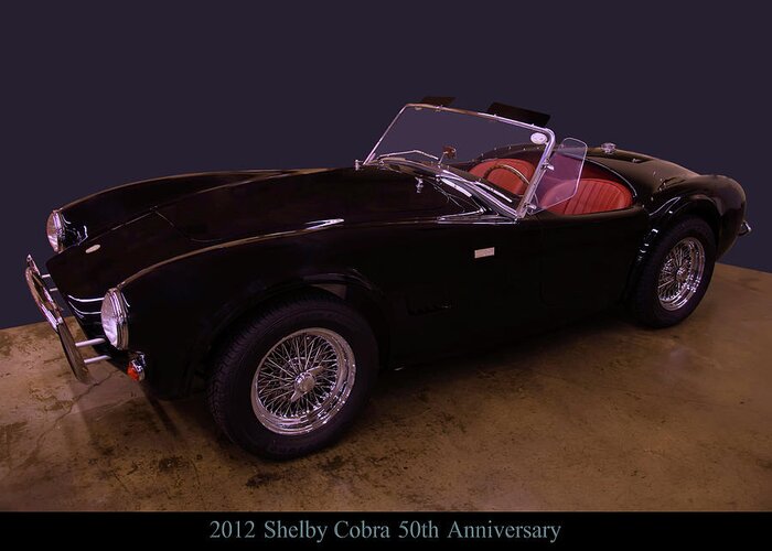 2012 Shelby Greeting Card featuring the photograph 2012 Shelby Cobra 50th Anniversary by Flees Photos