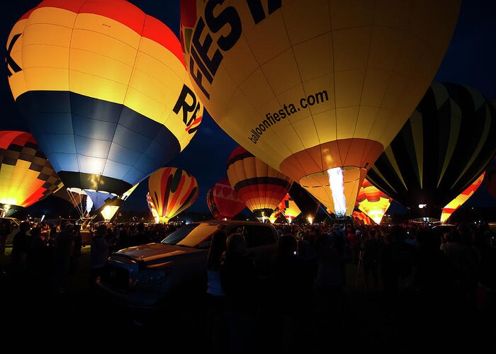 Co Greeting Card featuring the photograph Balloon Fest #5 by Doug Wittrock