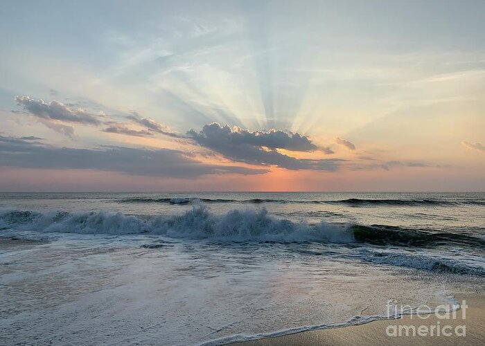  Greeting Card featuring the photograph OBX #5 by Annamaria Frost