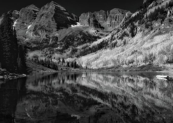 Co Greeting Card featuring the photograph Colorado in Black and White by Doug Wittrock