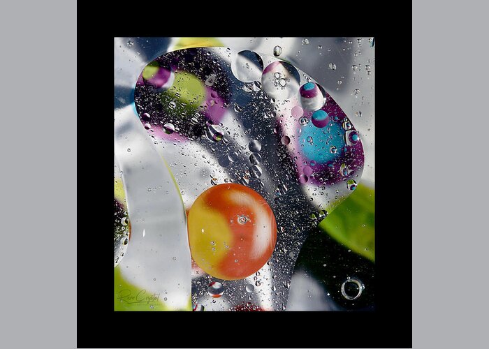 Bubbles Greeting Card featuring the photograph A Faraway Bubble Galaxy by Rene Crystal