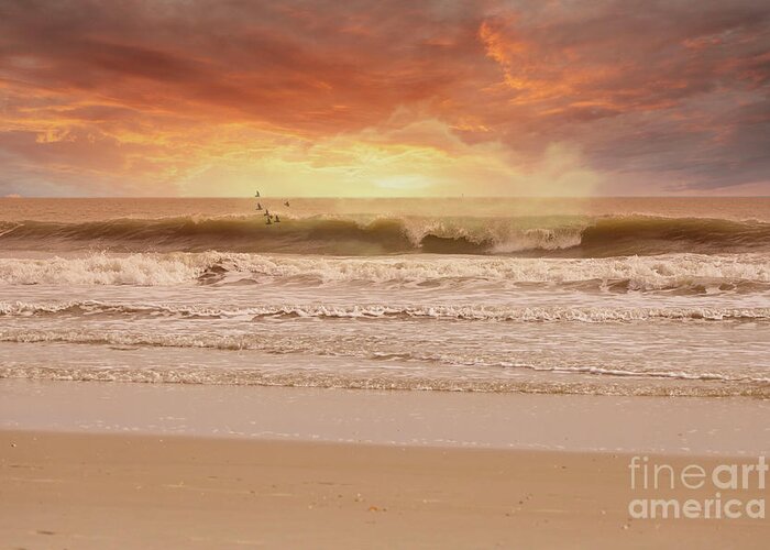 Sunrise Greeting Card featuring the photograph A Little Piece Of Heaven by Kathy Baccari