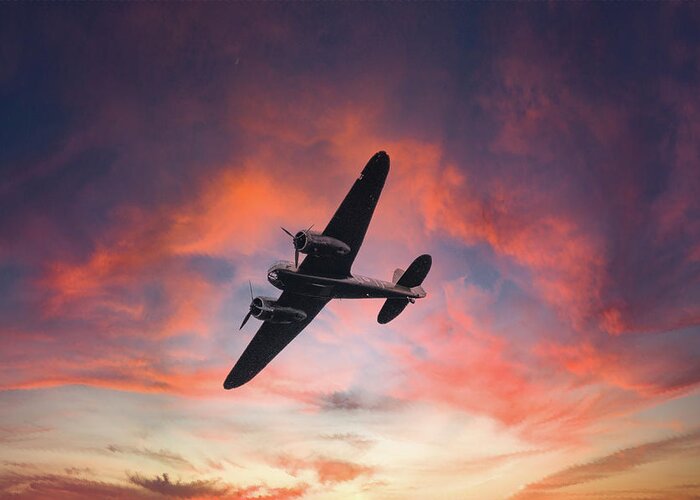 Eastbourne International Airshow Greeting Card featuring the photograph Aircraft 2nd World War by Andrew Lalchan