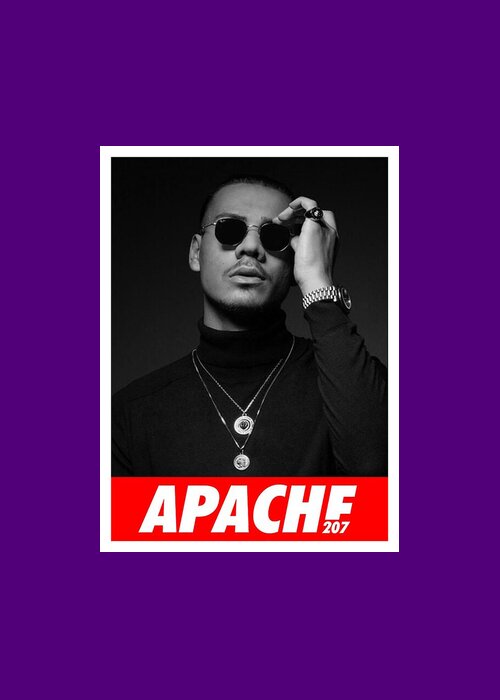 Apache 207 Rap Greeting Card