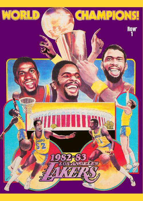 Showtime Lakers Posters and Art Prints for Sale