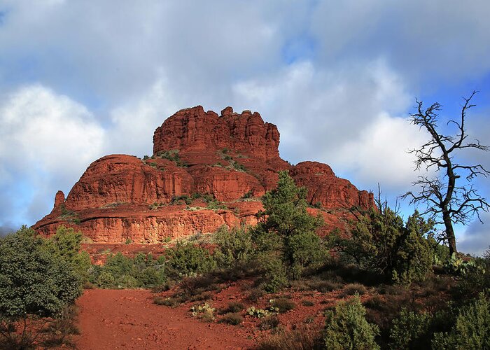 Sedona Greeting Card featuring the photograph Bell Rock by Donna Kennedy