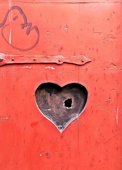 Photo Greeting Card featuring the photograph Broken Heart by Tanja Leuenberger