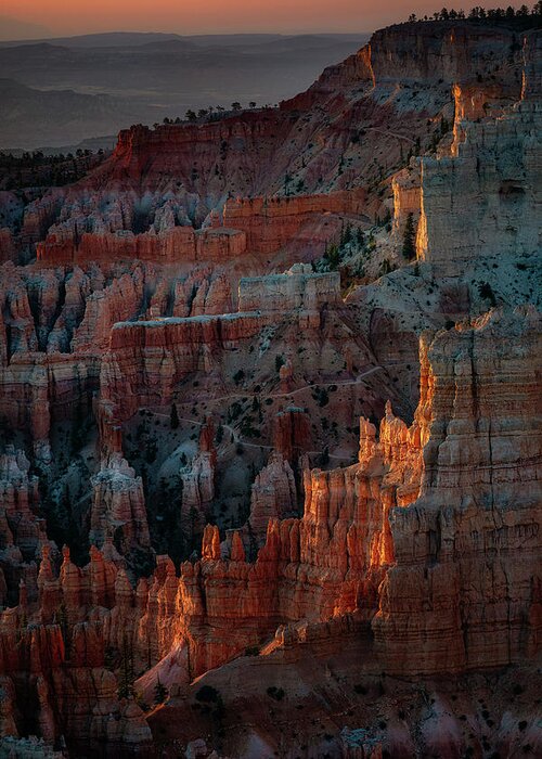 Bryce Greeting Card featuring the photograph Bryce Canyon at Sunrise by Michael Ash