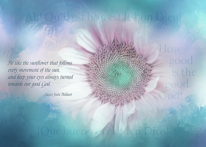 Photography Greeting Card featuring the digital art Call to Goodness by Terry Davis