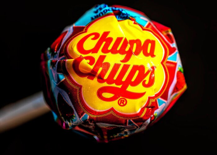 Art Greeting Card featuring the photograph Chupa Chups Lollipop 2 by James Sage