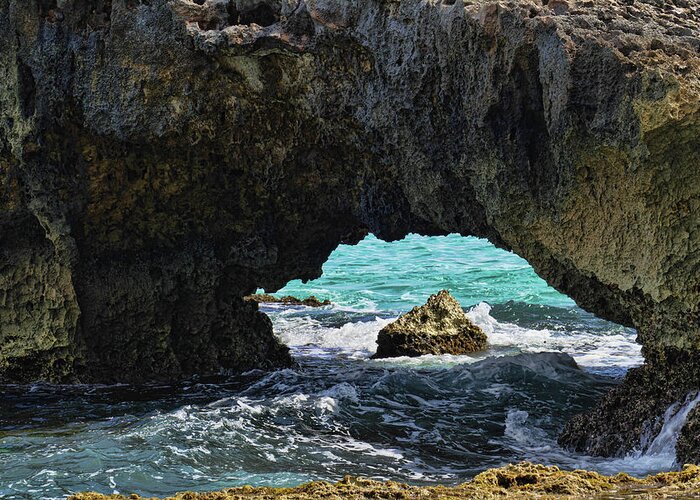 Cozumel Greeting Card featuring the photograph Coastal Arch by Brad Barton