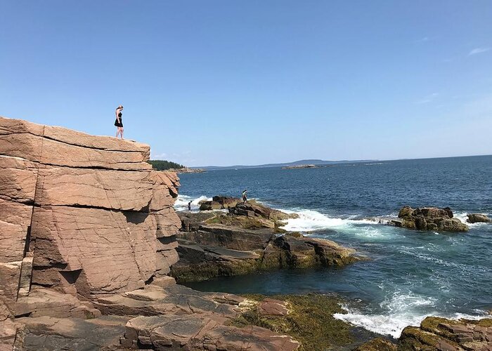 Rock Greeting Card featuring the photograph Confidence by Lee Darnell