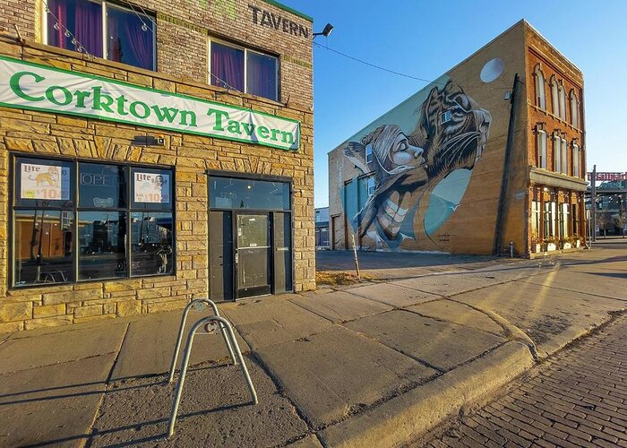 Detroit Greeting Card featuring the photograph Corktown Tavern IMG_8280 Detroit Michigan by Michael Thomas