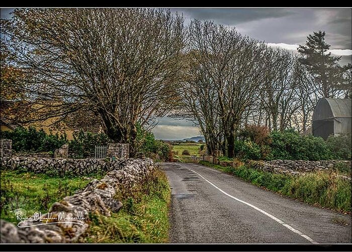 Ireland Greeting Card featuring the photograph Country Highway by Regina Muscarella