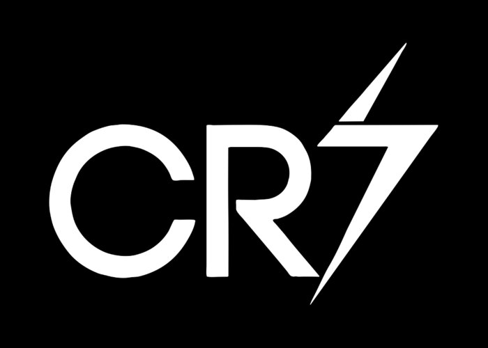 Cr7 Logo Gift Greeting Card by Allison N Jacobs