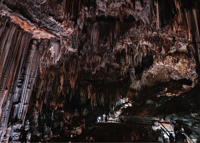 Cave Greeting Card featuring the photograph Cueva de Nerja by Micah Offman