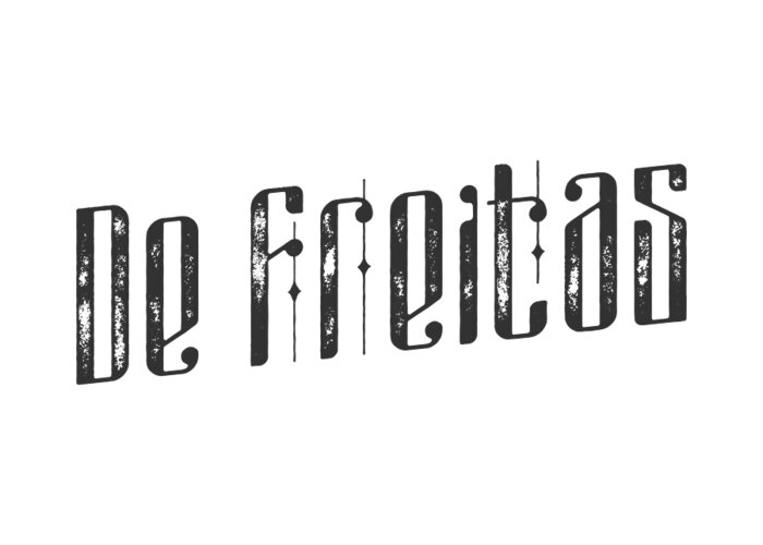 De Freitas Greeting Card featuring the digital art De Freitas by TintoDesigns