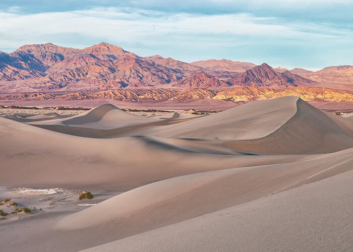 Death Valley National Park Greeting Card featuring the photograph Desert Monuments by Jonathan Nguyen