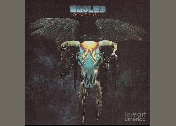 Eagles Greeting Card featuring the photograph Eagles Album Cover by Action